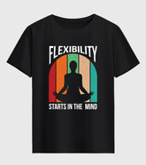 Flexibility Unisex Half Sleeve T-Shirt